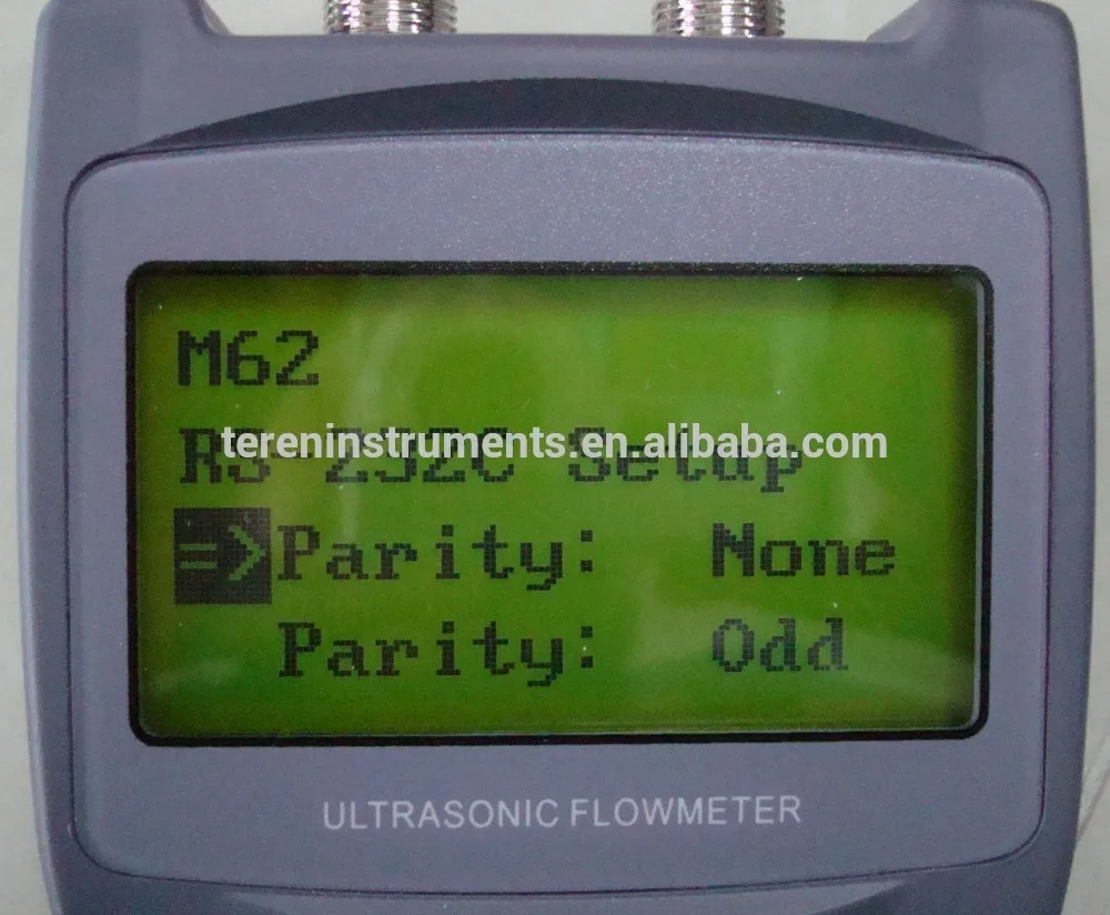 

Ultrasonic transducer flow meter with clamp on sensor
