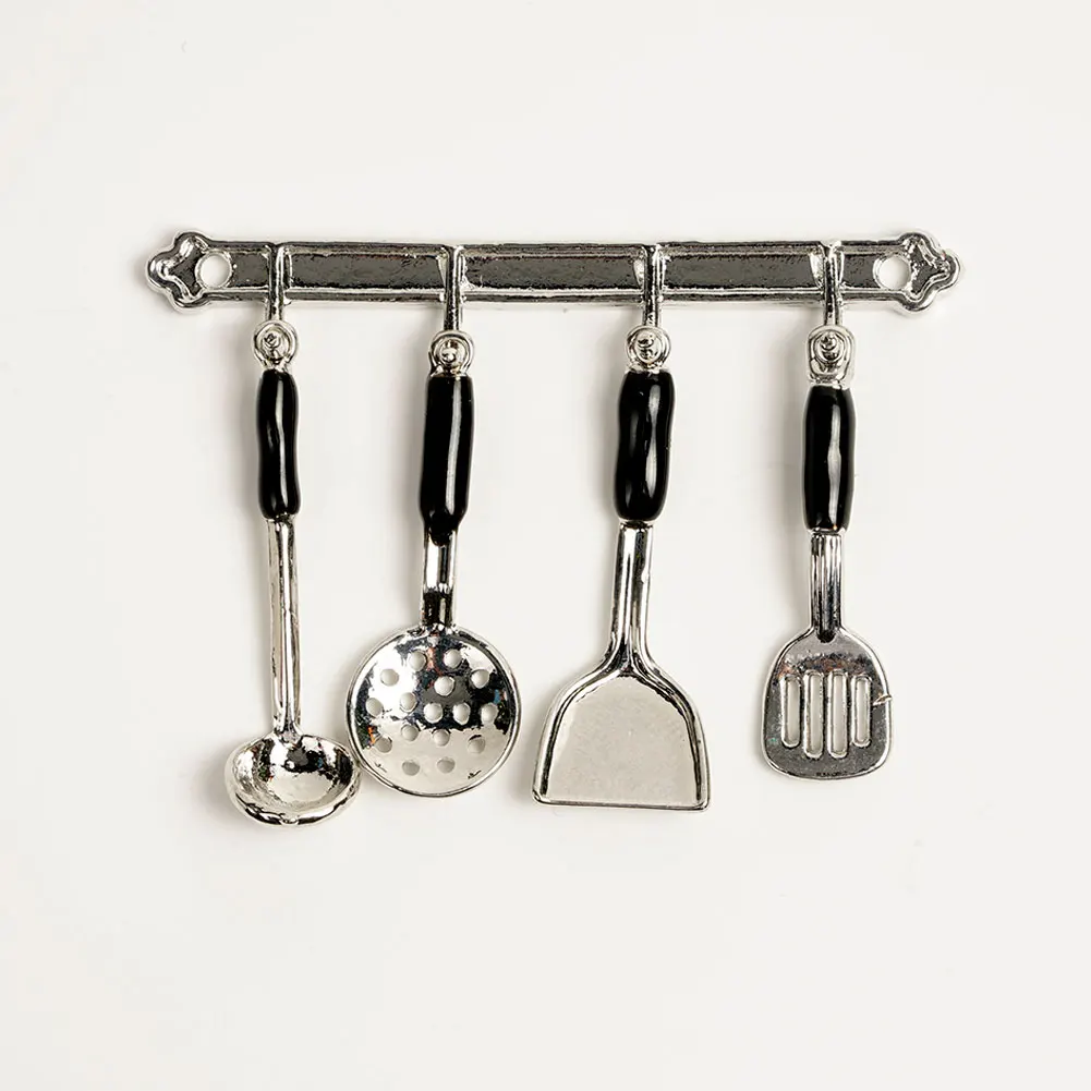 5 шт./компл. миниатюрная кухонная мини посуда для кукольного домика легированная