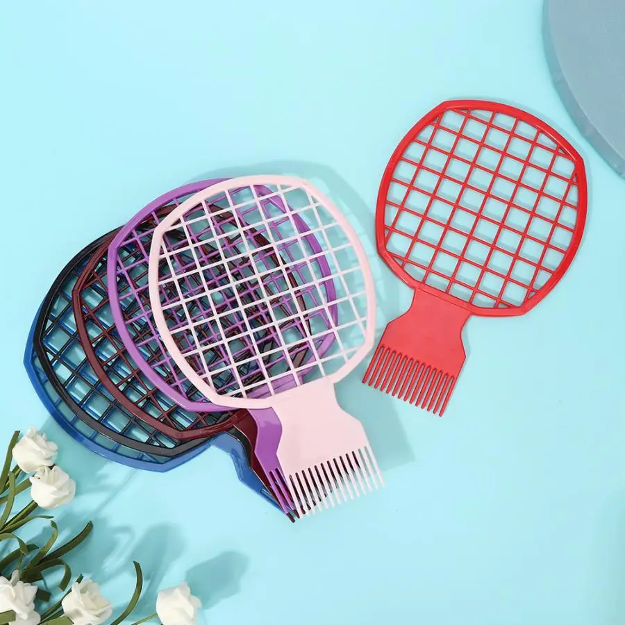 

Comb 6pcs/bag Tin Foil Hot Perm Comb Hairdressing Tool Dreadlocks Comb Hairstyling Comb Professional Hair Comb Smooth