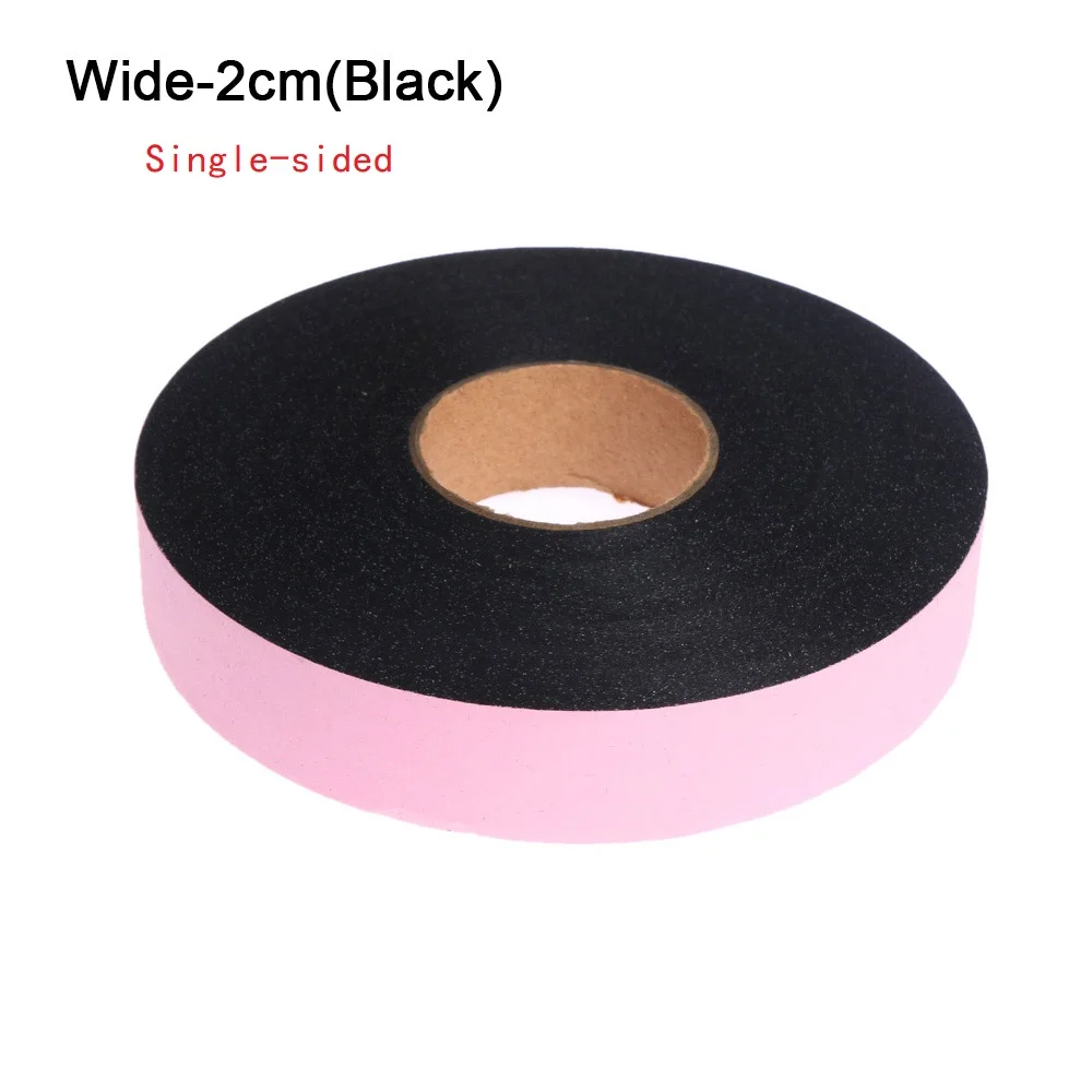 2cm-100m(Black) 50/100 м черные и белые чудо веб-утюг на Хемминг скотч двусторонний клей нетканый рулон ткани-недорогая одежда из Китая высокое качество отворотами для рукоделия - Цвет: 2cm-100m(Black)