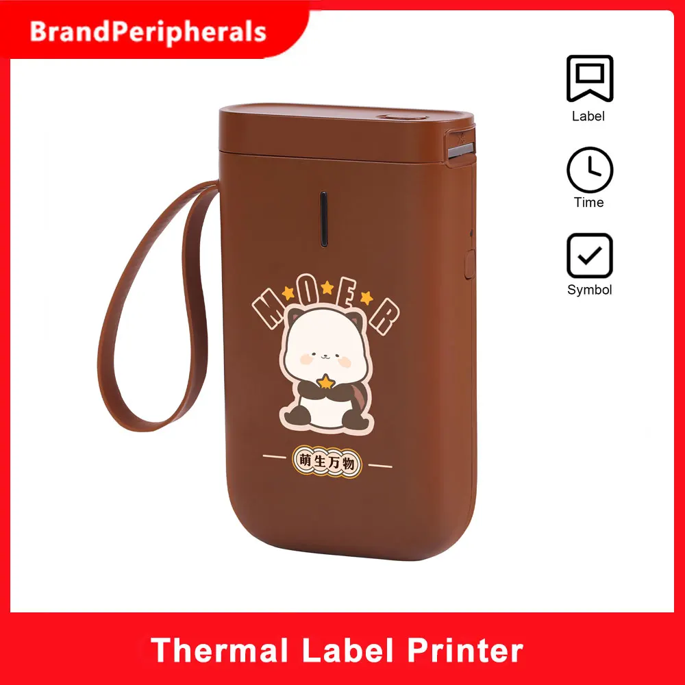 Портативный термопринтер для этикеток D11 ручной принтер наклеек карманного