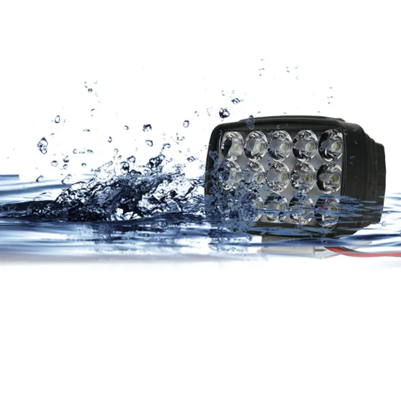 DERI Motorcycle Headlight Spotlight Bulb LED 8/12/15/16LED spot Light Fog Driving Lamp For ATV UTV Scooter Lighting |