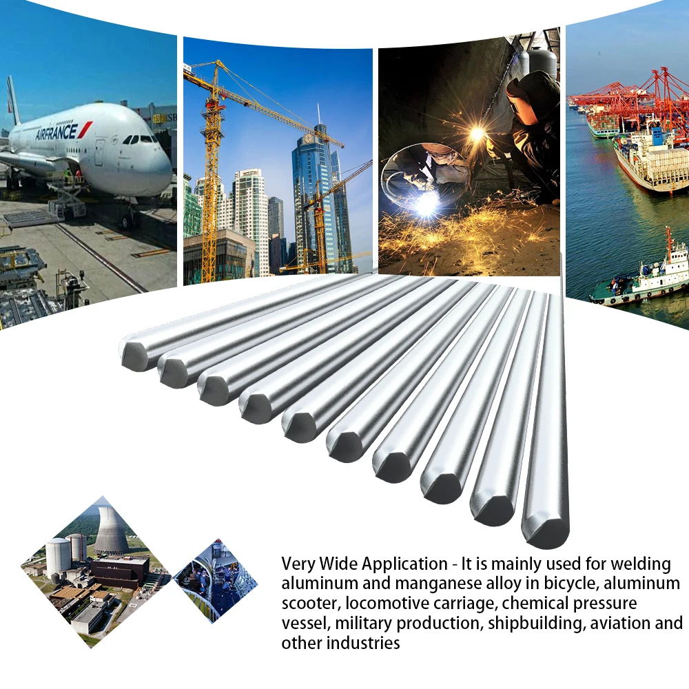 Горячее предложение 5 шт. низкотемпературный алюминиевый сварочный провод флюс