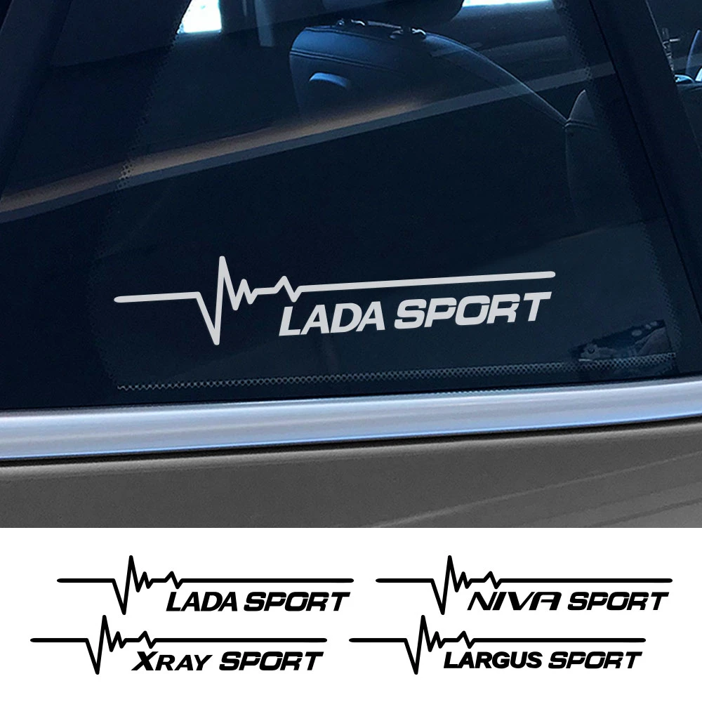 Наклейки на боковое окно автомобиля для Lada Largus Xray Niva Graphics Motor Спортивная наклейка