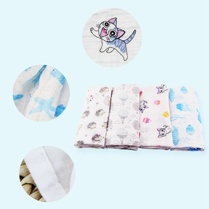 1 шт. Детская Хлопковая пеленка для новорожденных | Мать и ребенок