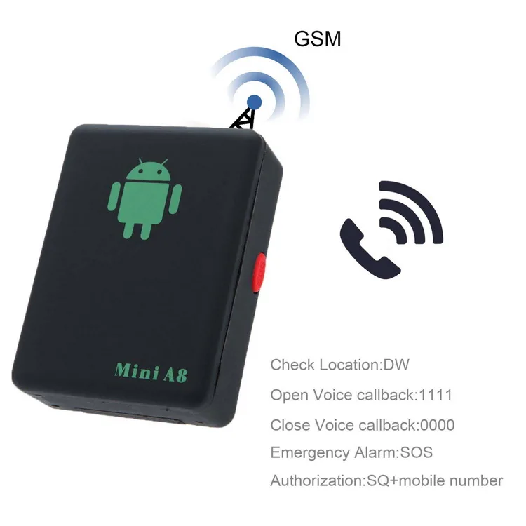 Mini A8 Pet GPS трекер для собак Смарт Анти-потеря gps-трекер отслеживатель