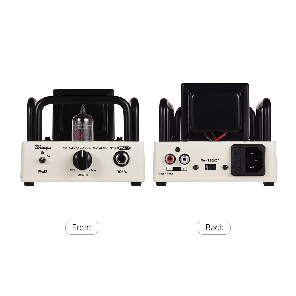 Wangs Профессиональный портативный усилитель для наушников высокоточный 12 AU7 bh7 с