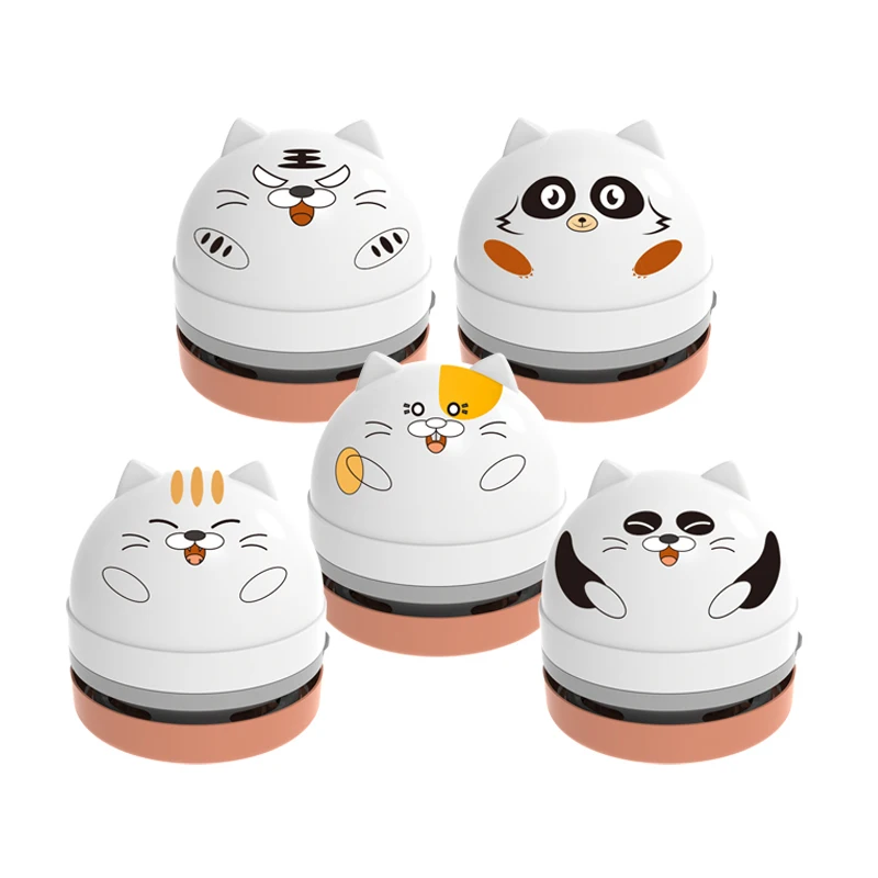 

Cute Desk Portable Desktop Cleaner Mini Desk Vacuum Cleaner For School Classroom School Office Keyboard Desktop Cleaning