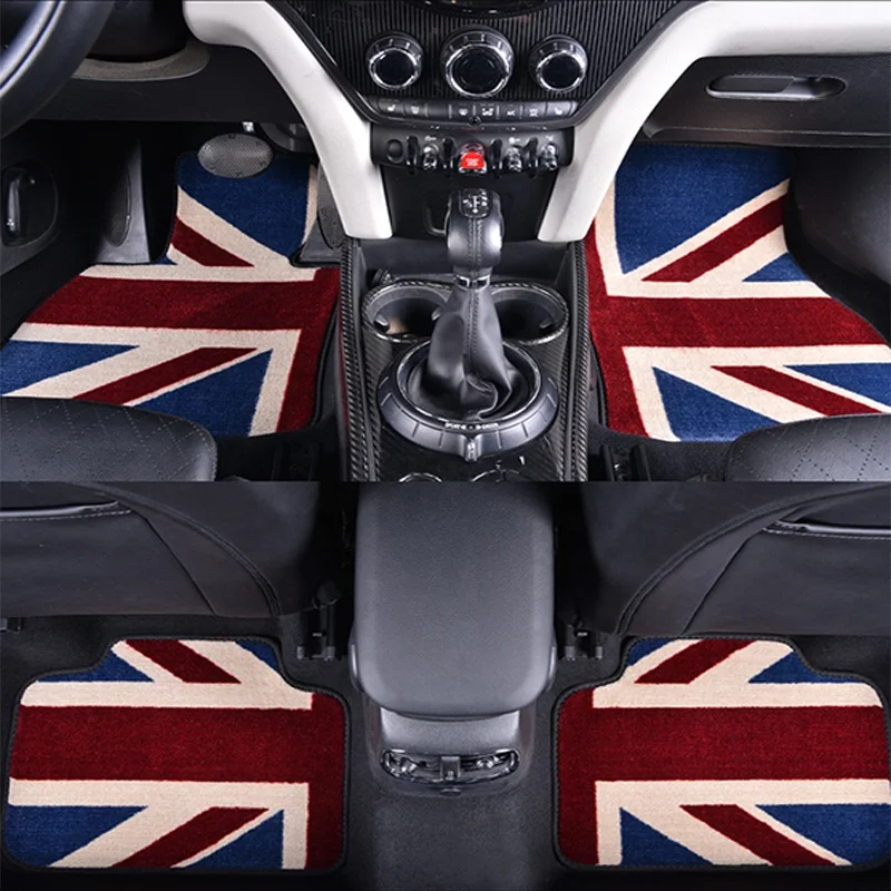 

Нейлоновый автомобильный коврик для BMW MINI ONE COOPER S CLUBMAN CABRIO COUNTRYMAN F54F55F56F57F60, аксессуары для интерьера