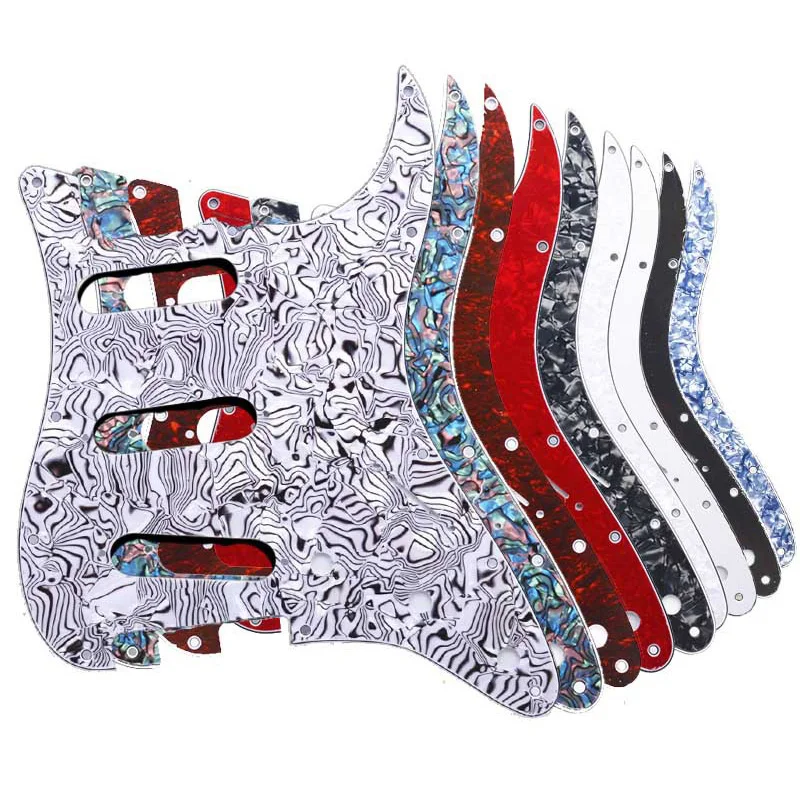 Горячая SSS электрогитара щит панель Передняя гитарная крышка Щит аксессуары