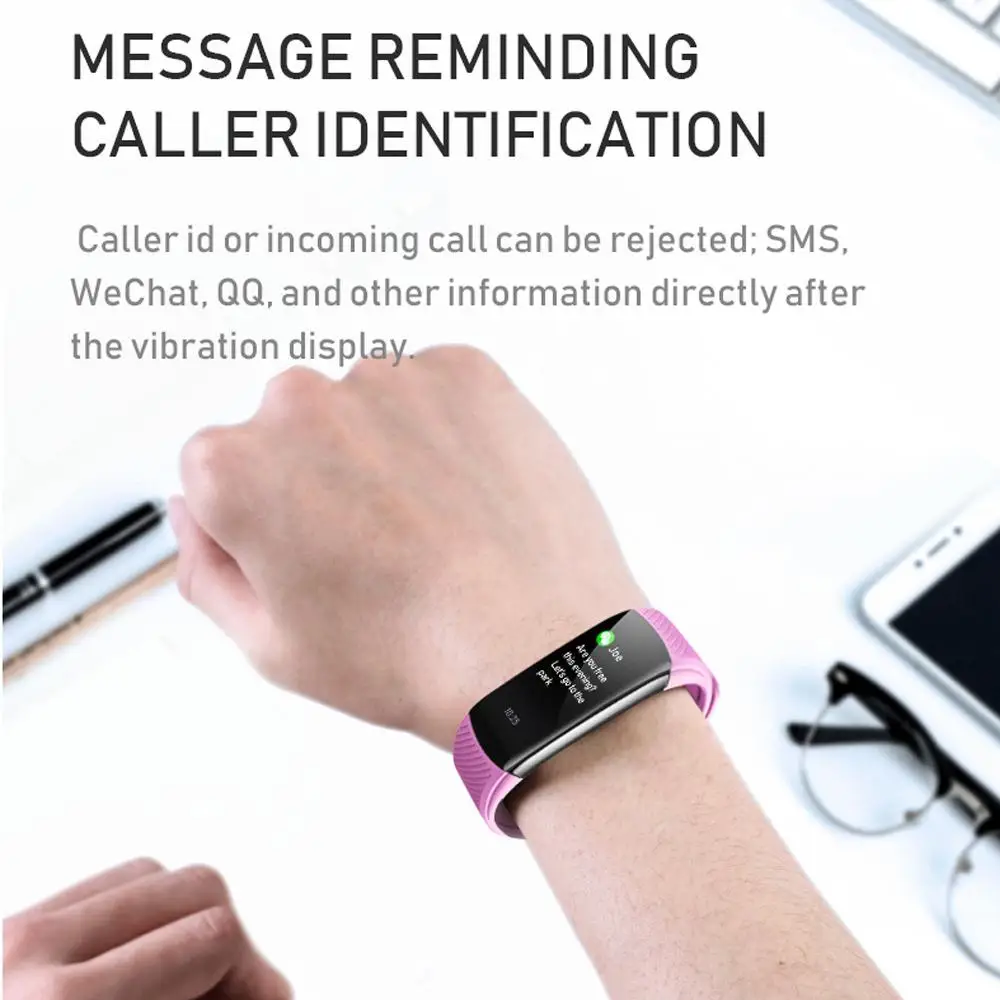 T118 датчик температуры тела Смарт-браслет ЭКГ контроль артериального давления