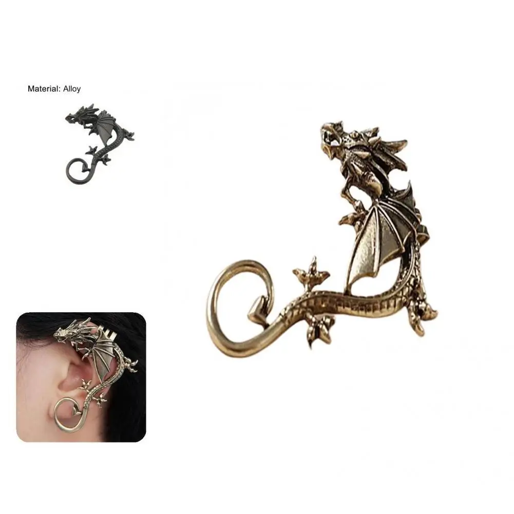 

1Pc Fashion Ear Clip Vintage Charming Jewelry Accessory Alloy Ear Cuff