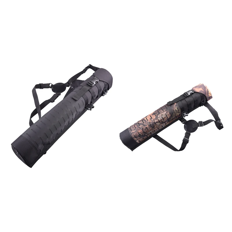 

New Sale Multi-Functional One-Shoulder Cylinder Bow Quiver 59x9cm Large Capacity Adjustable Shoulder Strap for Outdoor Hunting