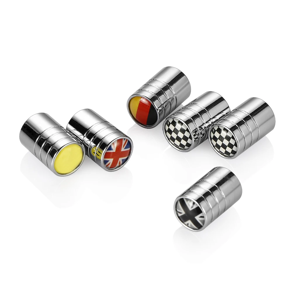 4 шт. Авто колесный обод шины Запчасти шток клапана винт Кепки для Mini Cooper R55 R60 R61 F54