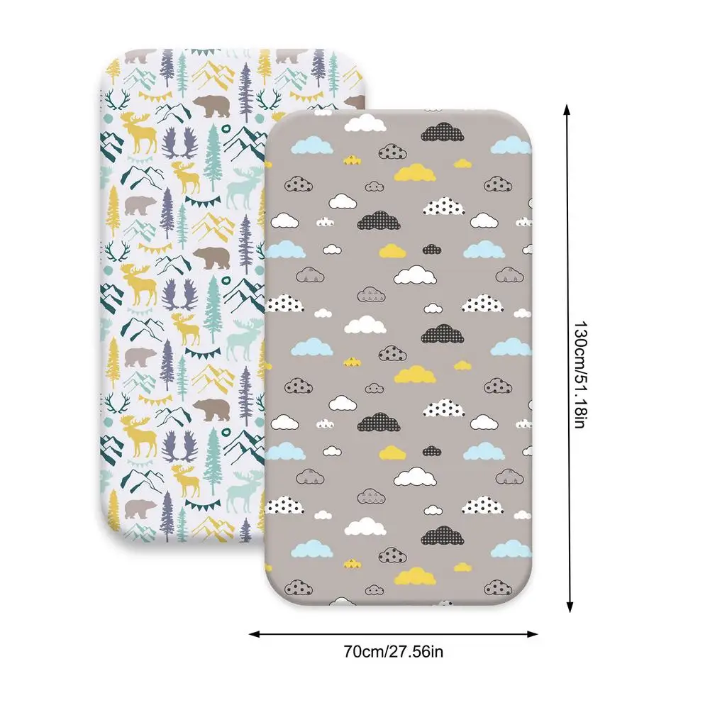 

Baby Bed Cover Baby Fitted Sheet For Newborns Cotton Soft Crib Bed Sheet For Children Mattress Cover Protector 130x70cm