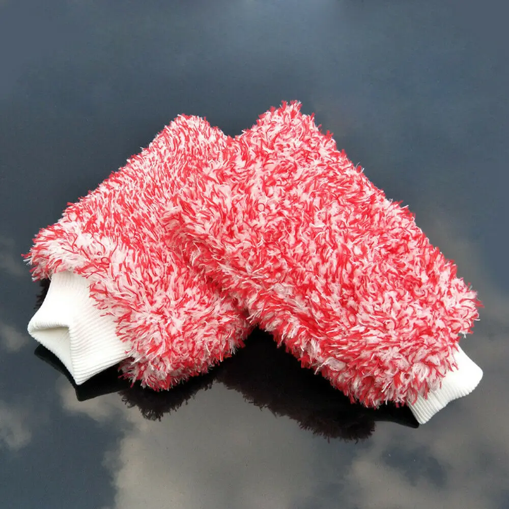 

Soft Car Wash Glove Wash Mitt Detailing Premium Glove Microfiber Newest