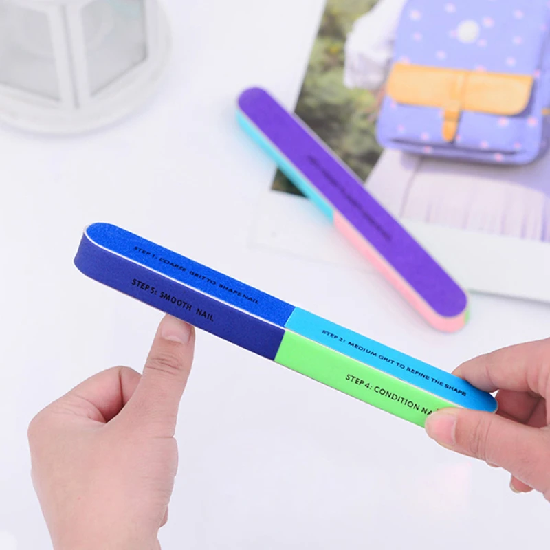 Наждачная бумага для маникюра и педикюра 3 шт./лот 4 способа|Пилки ногтей буферы| |
