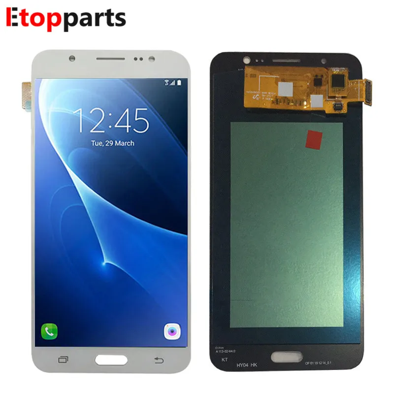 OLED для Samsung Galaxy J7 2016 J7108 ЖК-дисплей J7109 J7108F сенсорный экран дигитайзер стекло в