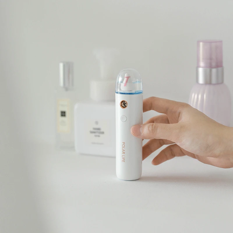 

Portable Mini Humidifier USB Rechargeable Face Spayer Ultrasonic Cool Mist Maker Handheled Face Care Beauty Hydrating Steamer