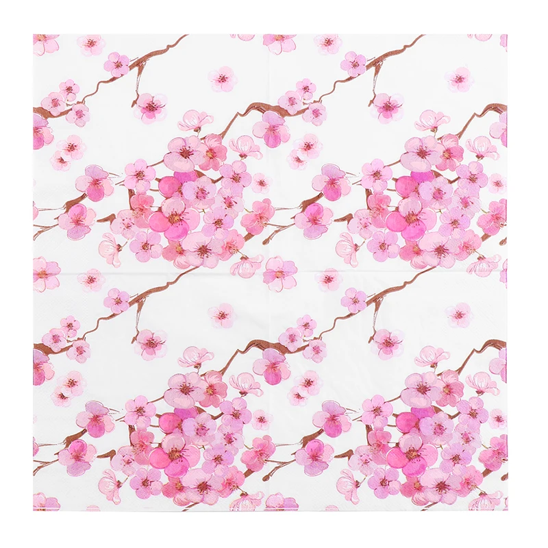 20 шт. цветок сливы|Одноразовая посуда для вечеринок| |