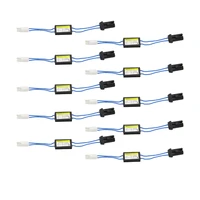10pcs t10t15 w5w 194 error free load resistor wiring led decoder warning flashing canceller adapter for european car lights