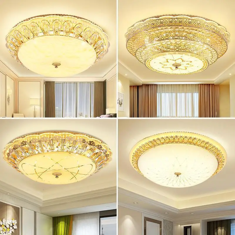 Lustre Luminaria светильник лампа Sufitowe винтажный плафон для гостиной Lampara светильник ing Plafondlamp Хрустальный светодиодный потолочный светильник