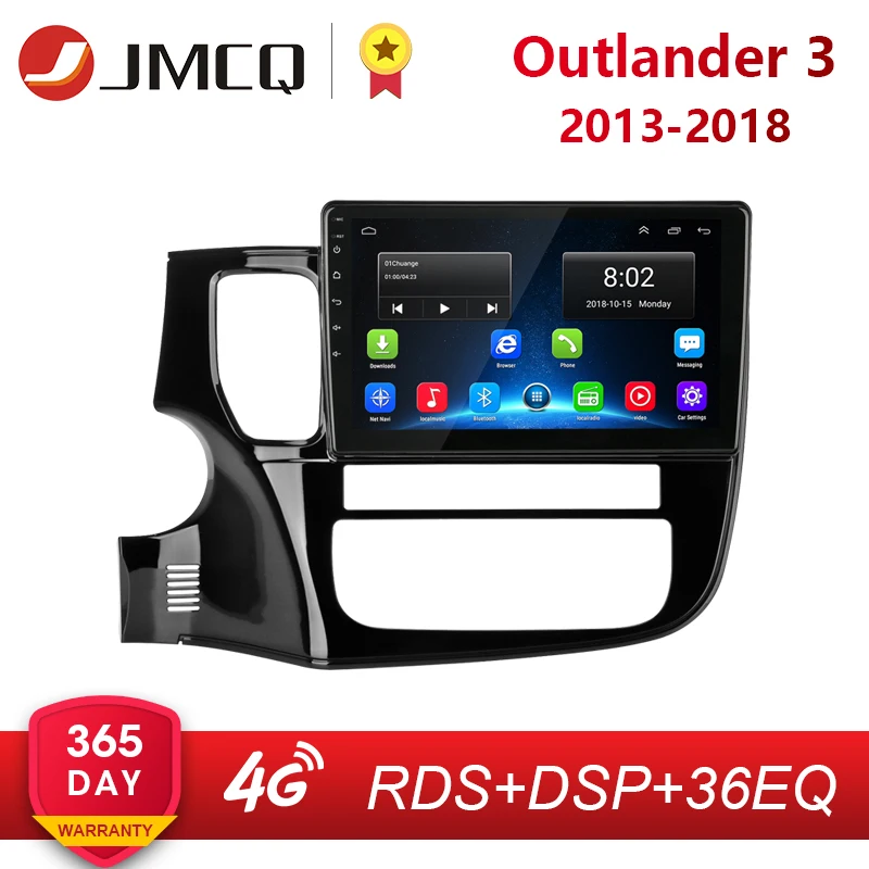 Для Mitsubishi Outlander 3 GF0W GG0W 2012- 2G+ 32G Android 8,1 4G HiFi автомобильный Радио Мультимедиа Видео плеер навигация gps 2 Din