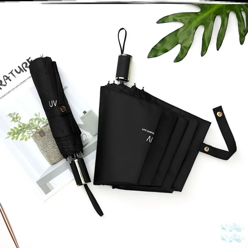 Модный трехскладной Зонт от дождя дамские подарки мужские карманные мини