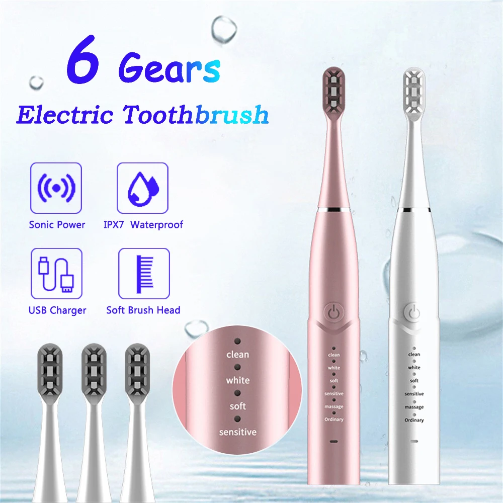 Ультразвуковая зубная щетка электрическая для домашний ультразвуковой