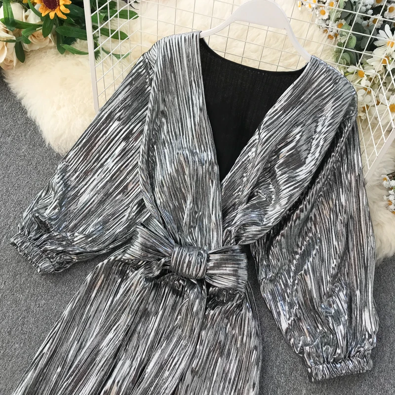 Вечерние женские платья-миди с V-образным вырезом элегантное Привлекательное