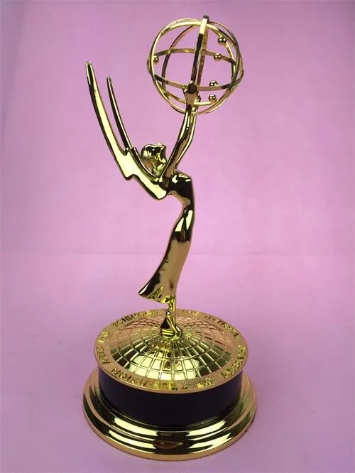 

big size 39 CM Metal Emmy Trophy Factory Directly Sales Emmy trophy Academy Award of Merit Free DHL shipment Christmas gift