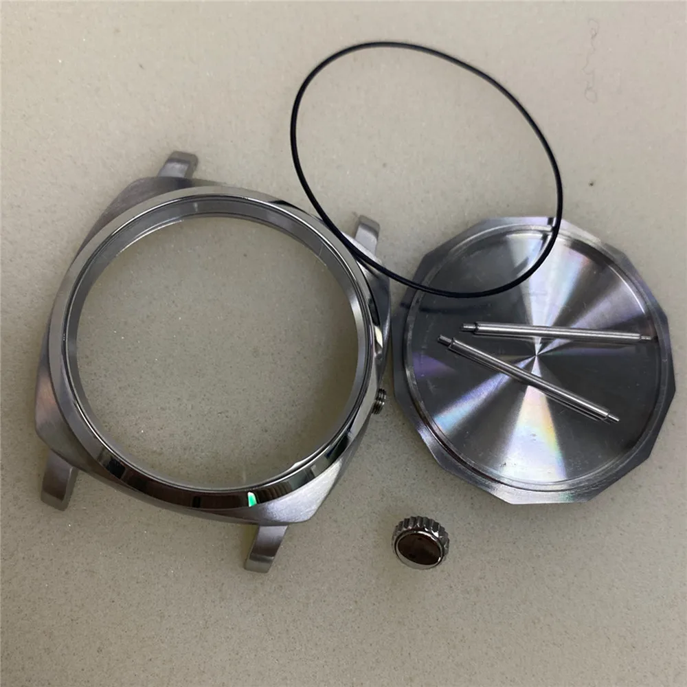 47MM Watch Case for ETA 6497/6498 for ST3620 for ST3600 Movement Replacement Brushed Watch Shell