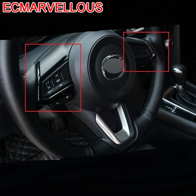 

Akcesoria Samochodowe Decoration Interior Auto Car Accessories Gear Steering Wheel Center Console System 2017 FOR Mazda 3 Axela