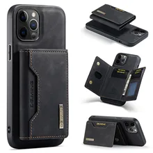 Leather Wallet Phone Case For iPhone 13 12 11 Pro Max X XS XR 7 8 Plus SE 2020 Luxury Magnetic Card Slot Holder Stand Bags Cover
