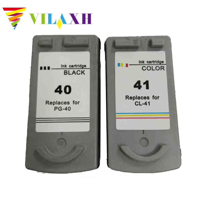 Vilaxh PG 40 cl 41 картридж CL для Canon Pixma iP2500 iP2600 iP1800 iP1900 MP190 MP150 ip2200 MX310 MX300 ip1700|Чернильные
