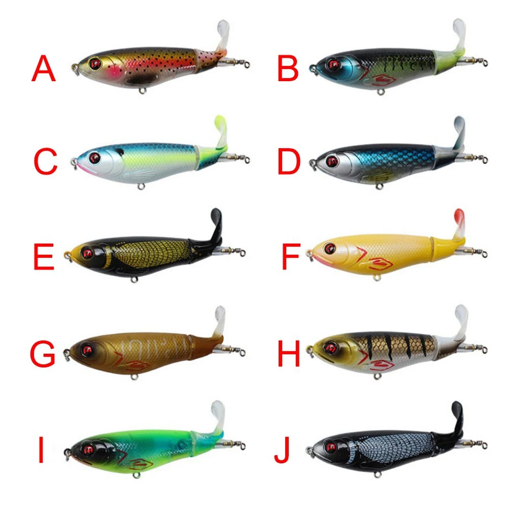 

Whopper Popper 10,5 см Topwater рыболовная приманка, искусственная жесткая приманка, 3D глаза, Plopper, мягкая вращающийся Хвост Рыболовная Снасть