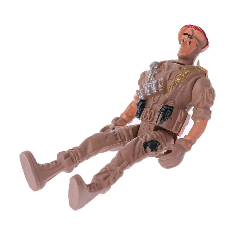 9 см десантники парашют солдат Дети Спорт на открытом воздухе ручной бросок