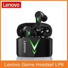 Беспроводная игровая гарнитура Lenovo LP6 TWS Bluetooth 5,0 с шумоподавлением подходит для электронных спортивных игр, музыкальная гарнитура