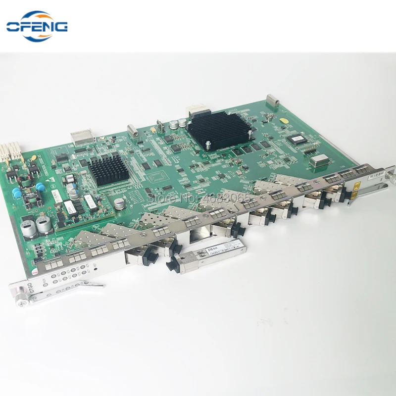 Бесплатная доставка ZTE GTGO 8 портов сервисная плата с шт B + C SFP модули для ZXA10 GPON OLT C300
