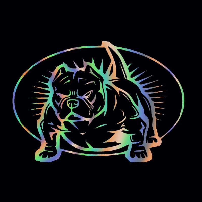 

Забавный американский Bully Mom Bully Dad, наклейка на окно автомобиля, автомобили, мотоциклы, внешние аксессуары, наклейка из ПВХ