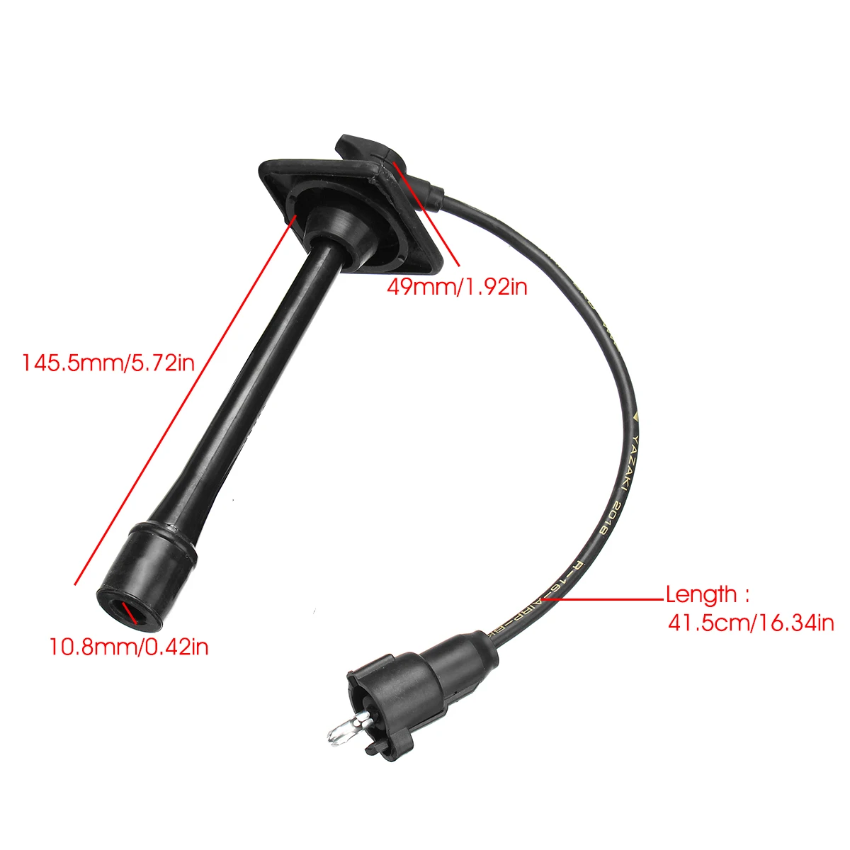 Горячий Новый 4 шт./компл. зажигания автомобиля Spark провод свечей для Toyota Camry Solara Rav4