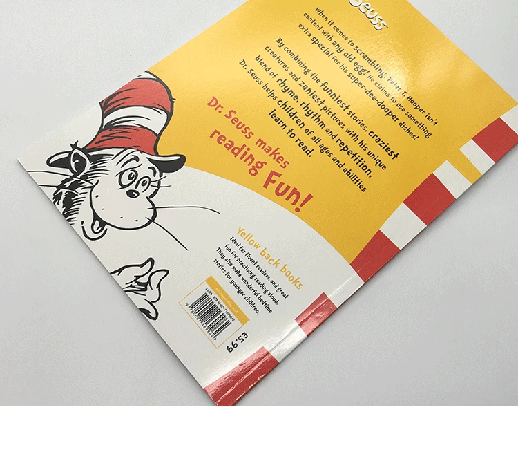 

10books/set SCRAMBLED EGGS SUPER Dr.Seuss Kids Funny Storybook Baby Learning English Children Picture Book Bedtime Reading