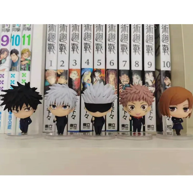 

Home Porch Decor 5pcs Jujutsu Kaisen Anime Figure Itadori Yuji Fushiguro Megumi Action Figure Gojo Satoru Kugisaki Nobara Doll