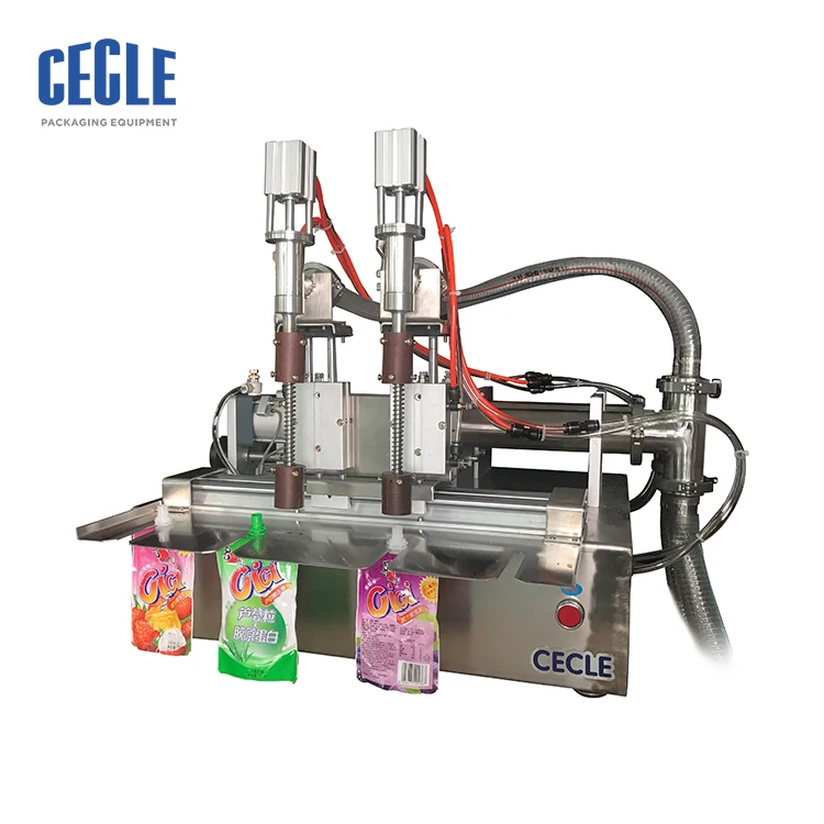 

DF8 10-5000ml bag spout pouch filling capping machine