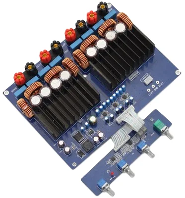 2 1 канальный 1200 Вт оригинальный TAS5630/OPA1632DR/ TL072 класса D Цифровой усилитель платы 330