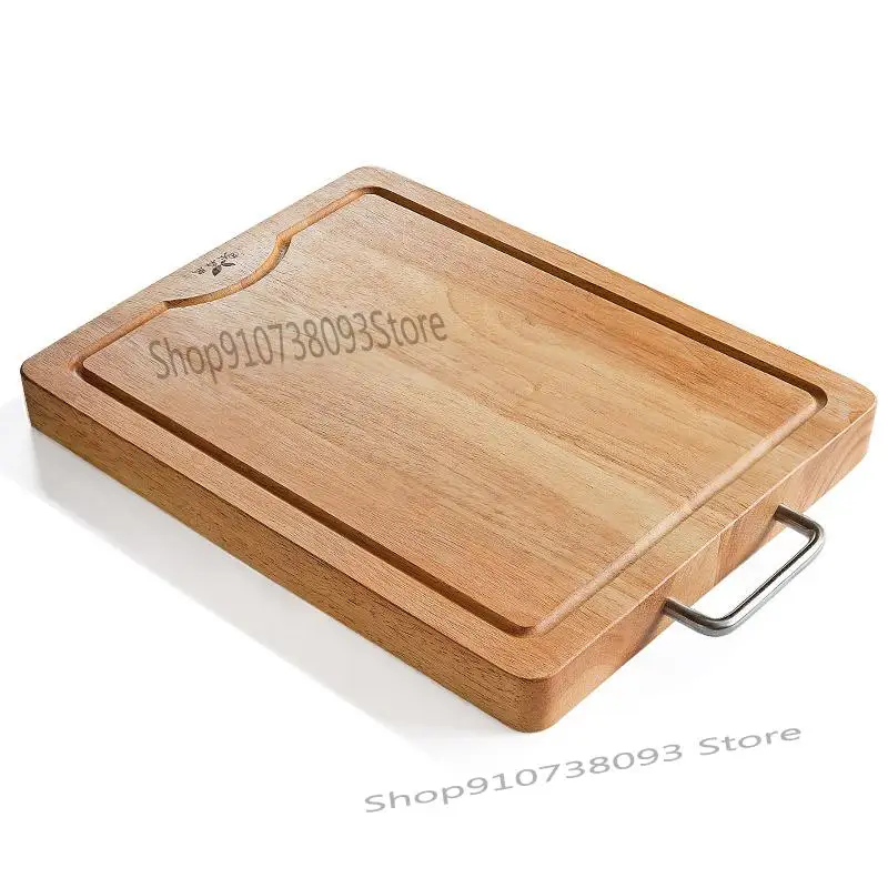 Разделочная доска из твердой древесины бытовая разделочная прямоугольная