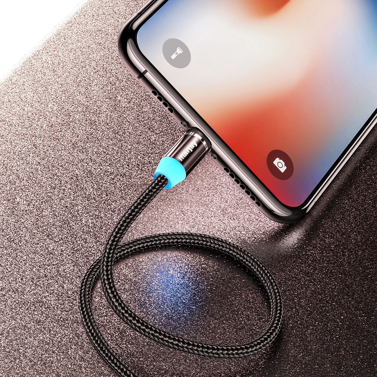 Mагнитный кабель Marjay для быстрой зарядки Micro usb type C iPhone samsung Xiaomi Мобильный телефон