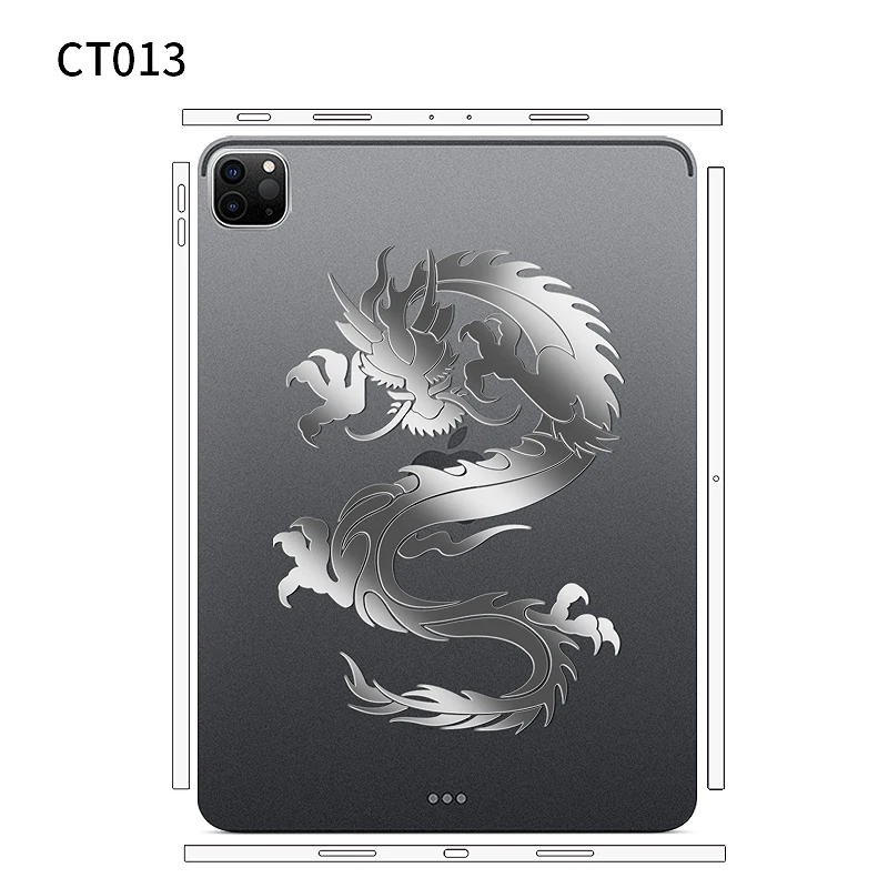 

Clear Matte Dragon Film for iPad Pro 2021 2020 2018 12.9 11 Air 4 Mini 6 Film Case Back Cover Decal Skin Full Protector Sticker