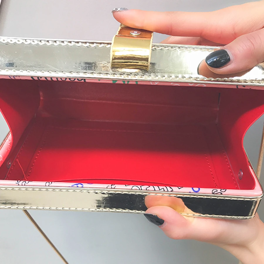 Популярная дизайнерская женская сумка в стиле граффити из искусственной кожи