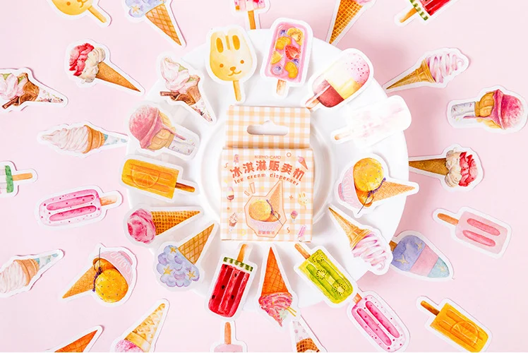 

Happy ice decorative sticker(1pack=46pieces)